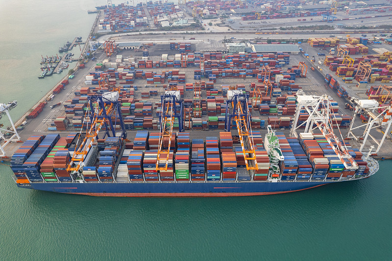 商品智能電飯煲從黃石市采用輪船配送到伊拉克——比拉卡普拉