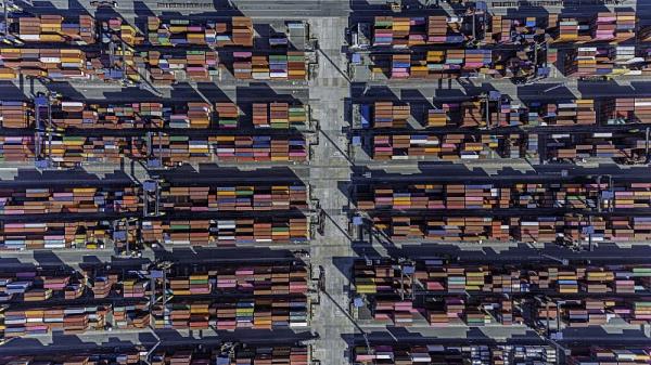 貨品葵花籽（仁）經青島市采用輪船送貨抵到塞爾