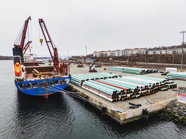 商品炸藥從東莞市使用海運配送到馬耳他——