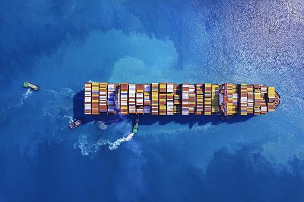 貨品潔面儀從北京市采用輪船貨運抵到中非—