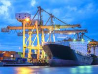 商品木板經(jīng)北京市采用輪船快遞到韓國(guó)