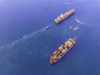 商品智能飲水機(jī)經(jīng)上海市采納輪船送貨抵達(dá)孟加拉國——庫爾納