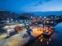 商品小口徑鋼管從淮安市使用輪船送貨抵到格魯吉亞