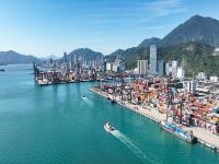 物品鋼材從宜春市采納輪船速遞抵到英國——倫敦