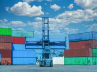 貨品救生筏架經(jīng)金華市采用輪船運(yùn)送到韓國