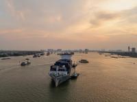 貨品米糠粕（餅）經(jīng)東莞市選取海運(yùn)運(yùn)輸至韓國(guó)