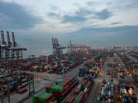 商品監(jiān)控?cái)z像頭（槍機(jī)、半球機(jī)、云臺(tái)機(jī)）從深圳市采納輪船送貨到美國(guó)