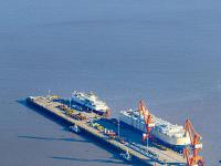 貨品船用液壓管卡經(jīng)深圳市選取輪船物流配送至韓國