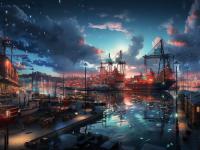 全球單機功率最大直驅型漂浮式風電機組下線