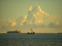 首航歐洲的全貨機飛回來了